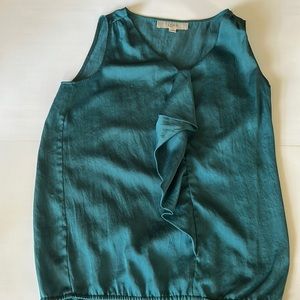 LOFT Blouse, Aqua